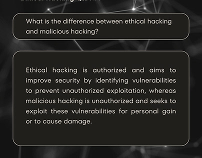 Ethical Hacking Q&A #1