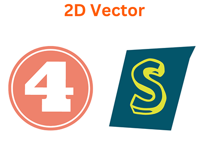 2D Vector Alphabet and Number