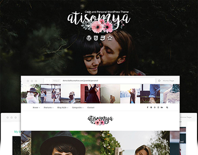 Atisomya - Clean & Personal Blog WordPress Theme