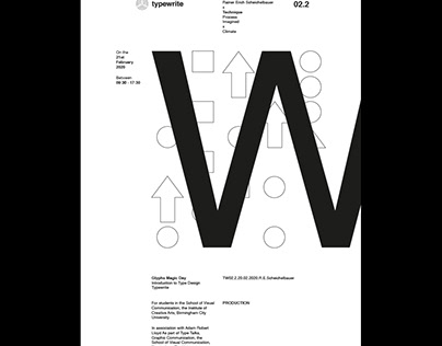 Type Write - TW02 Poster Design
