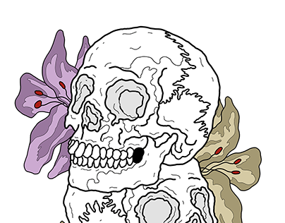 Skulls & Flowers