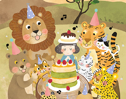 Birthday Party with Cat Family in Africa／南非草原上的貓科慶生