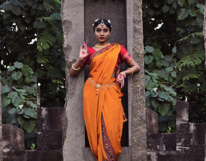 Bharatnatyam- Styling (Costume Reinterpretation)
