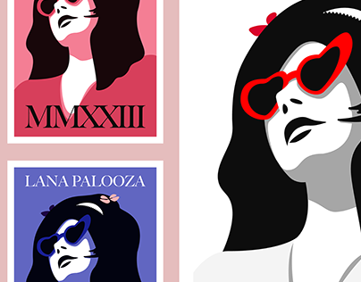 Lana Palooza Print Series