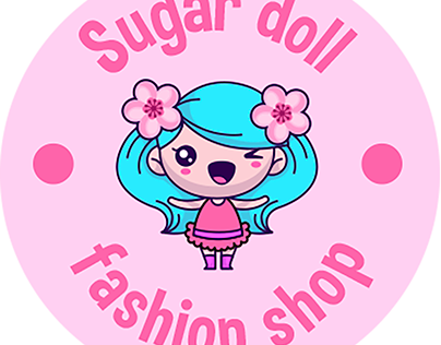 Logo Sugar Doll • Fashion Shop
