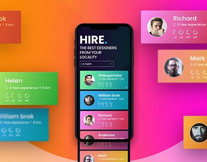 A Complete iOS App for Hiring Designers