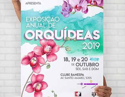 Advertising Campaign - Exposição Anual de Orquídeas