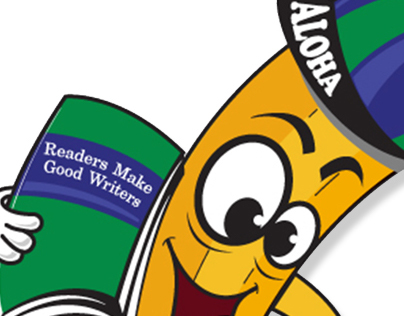 Mascot for ALOHA Reading/Writing Program
