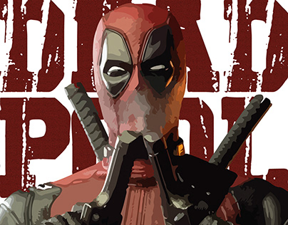 Deadpool - vector poster