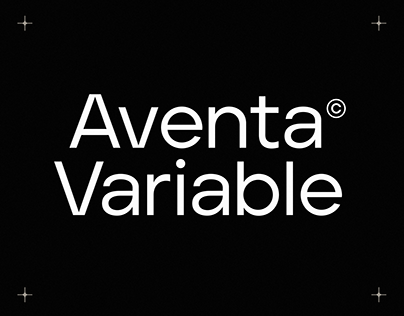 Aventa Variable Typeface