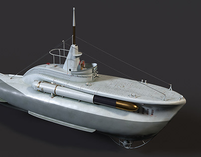 CB-class submarine (CGI)