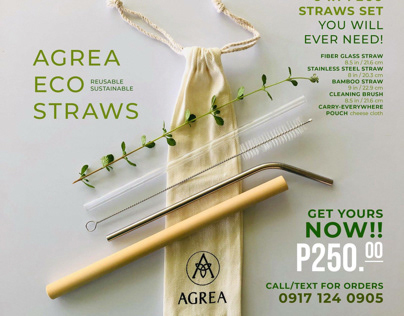 AGREA Eco Straws