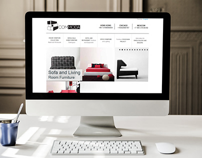 Identity, website, catalogues for a furniture company