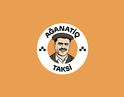 AGANATIG TAXI - mascot logo design and branding