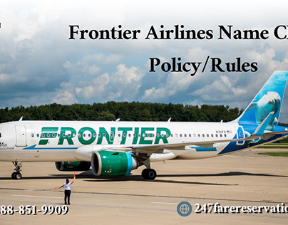 How Do You Change Your Name On a Frontier Flight