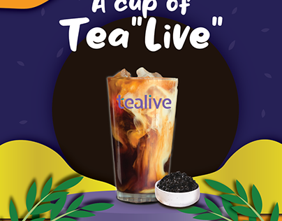Project thumbnail - Tealive Promotion poster
