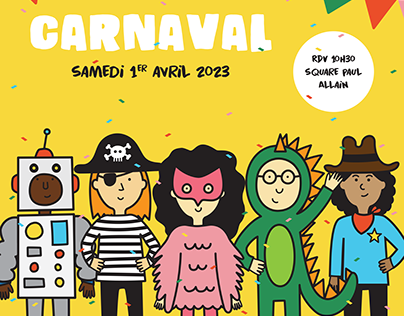 Affiche carnaval 2023 / Carnival poster 2023