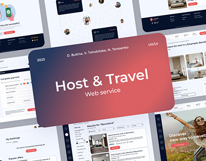 Project thumbnail - Design for Host & Travel Webservice