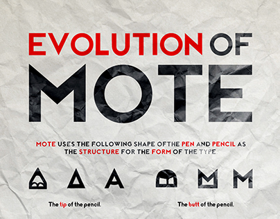 Mote Typeface