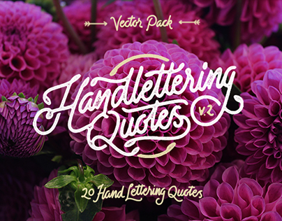 Hand Lettering Quotes v.2