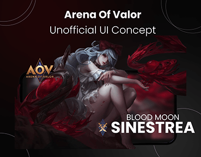 ARENA OF VALOR : Unofficoal UI Concept