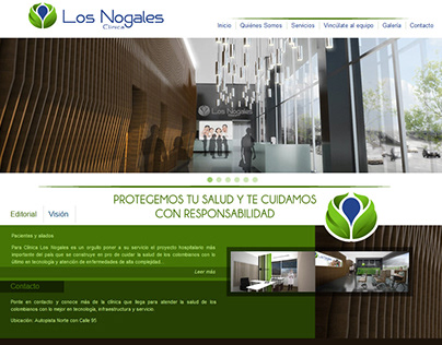 Web Clínica Los Nogales