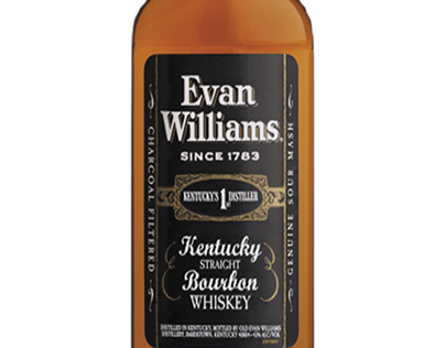 Evan Williams Bourbon 375ml-Smooth & Rich Whiskey