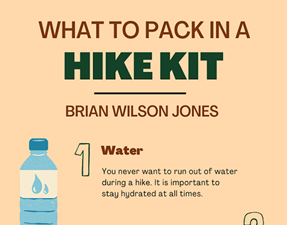 What to Pack in a Hike Kit
