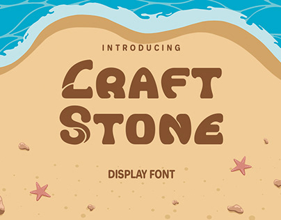 Craftstone - Display Font