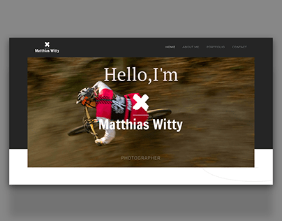 Webdesign for Matthias Witty