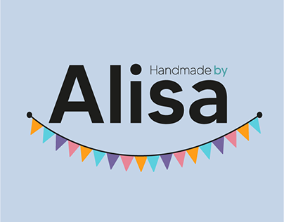 Rebranding y creación de piezas - Handmade by Alisa