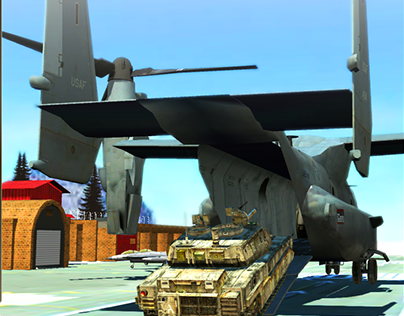US Military Transporter Simulator