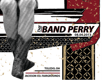 The Band Perry Gig Poster