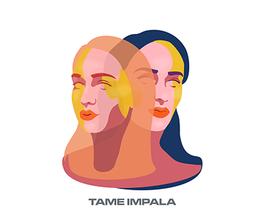 T-shirt Print - Tame Impala
