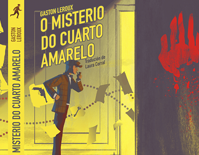 O Misterio do Cuarto Amarelo. Book cover