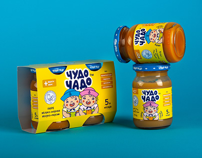Redesign for baby food "Chudo-Chado".