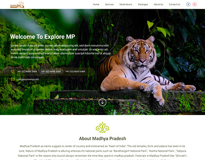 Explore MP Website