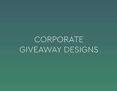 Corporate Giveaway Designs