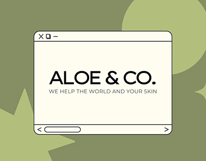 Aloe & Co. Skincare | Branding Project