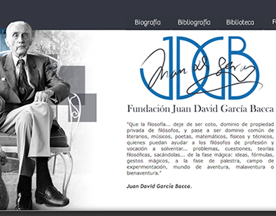 Web Fundacion JDGB