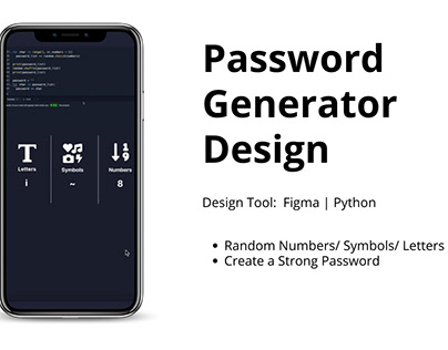Password Generator Design