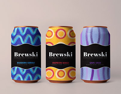 Branding & Packaging - Brewski Sparkling Beers