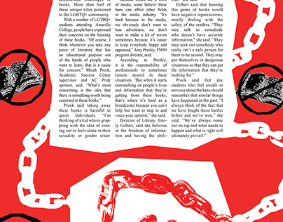 Project thumbnail - Banned Voices | The Ranger News paper Pg.6