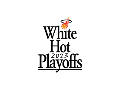 2023 White Hot Playoffs Creative Direction