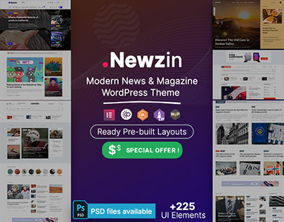 Newzin - WordPress Newspaper & Magazine Theme