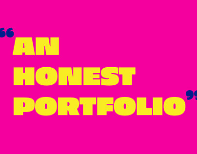 an honest portfolio