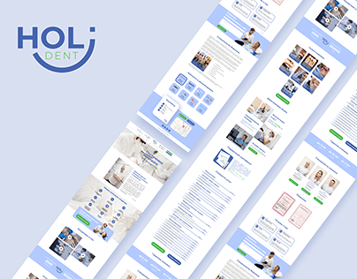 HoliDent — Website Redesign