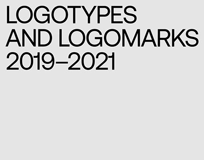 Logotypes and Logomarks 2019-2021