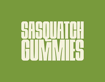Sasquatch Gummies Brand & Package Design