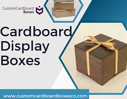 Custom Cardboard Display Boxes– Made in USA